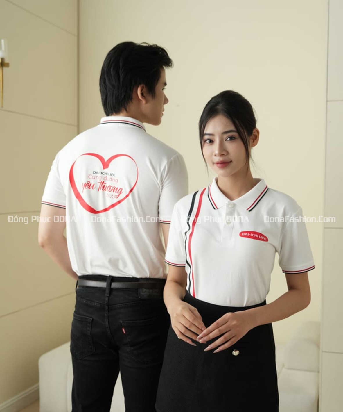 Áo thun nhân viên DAICHI LIFE